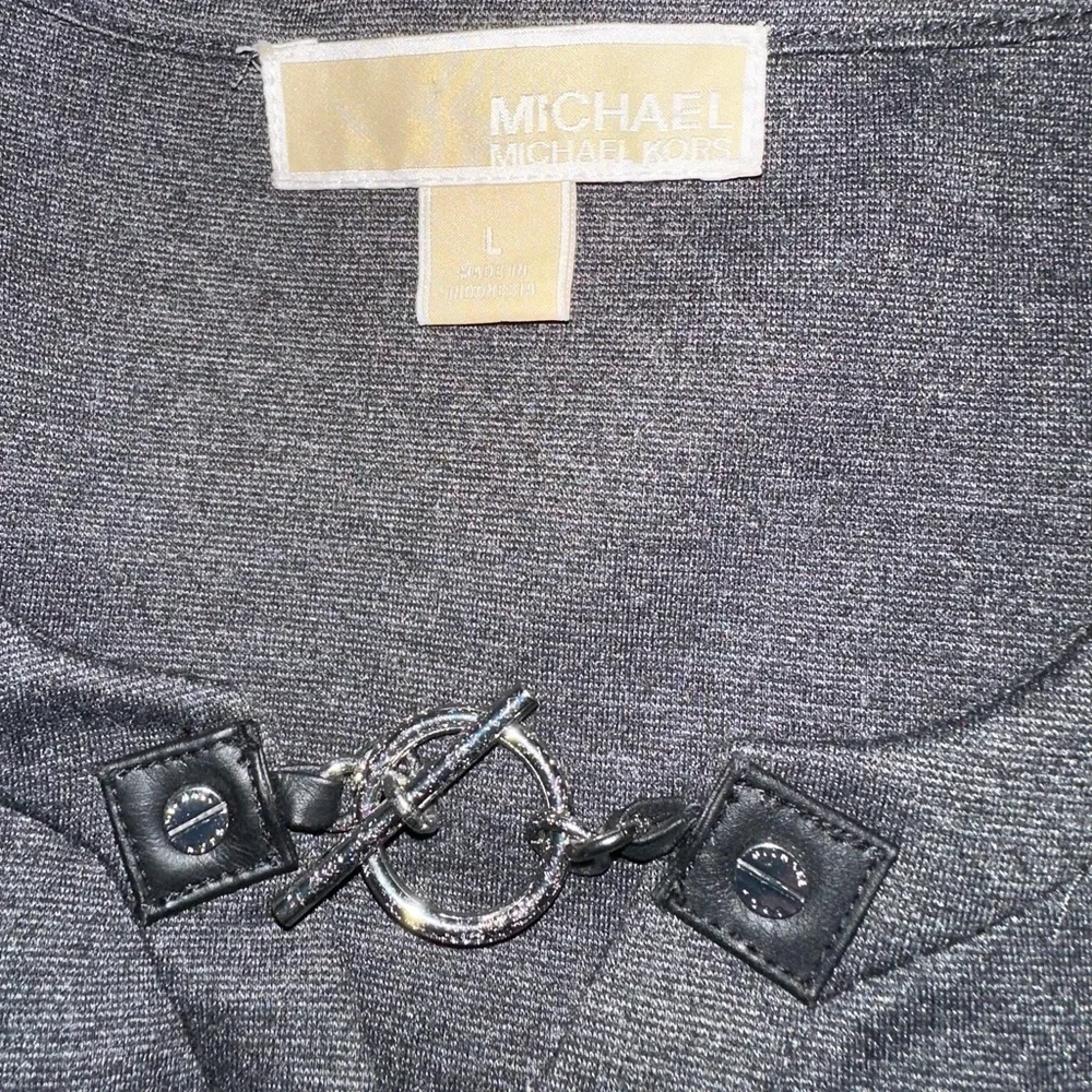 NEW!! MICHAEL KORS Chain Detail Dress –  Size L